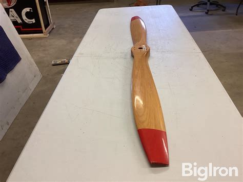 Wooden Airplane Propeller BigIron Auctions