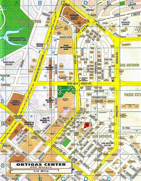 UA&P History Department: Ortigas Center Map