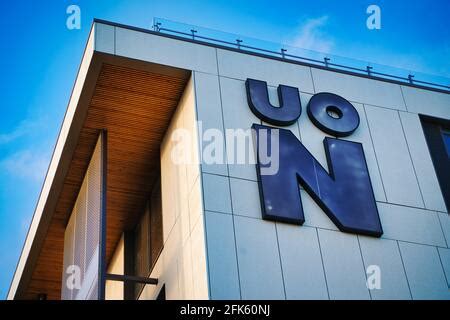 Logo of University of Northampton Stock Photo - Alamy