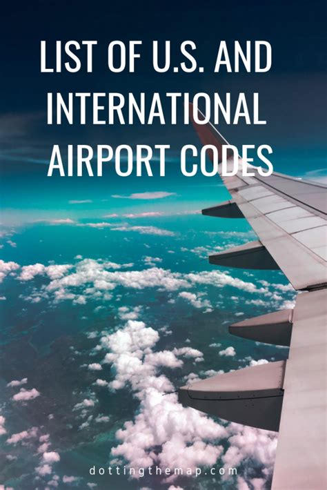 Looking for your city's airport code? - dottingthemap.com Check out ...