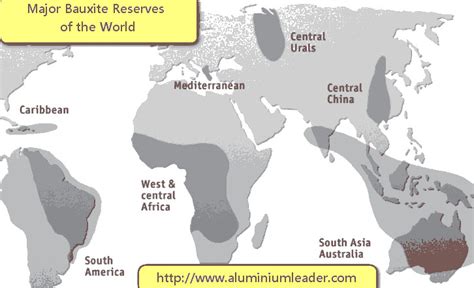 map-bauxite reserves of the world | Mrunal org | Flickr