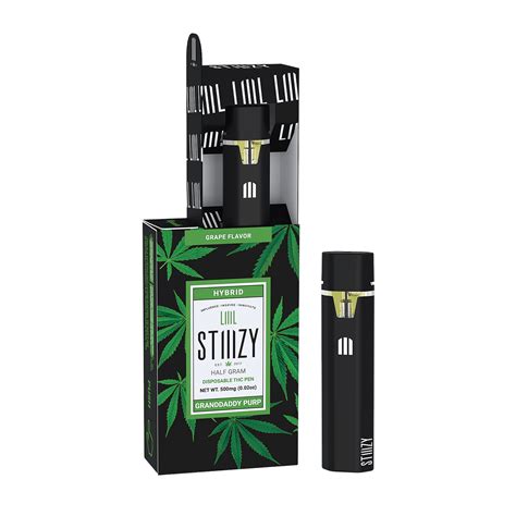 STIIIZY: Granddaddy Purp - LIIIL STIIIZY Disposable Pen 0.5g | Leafly