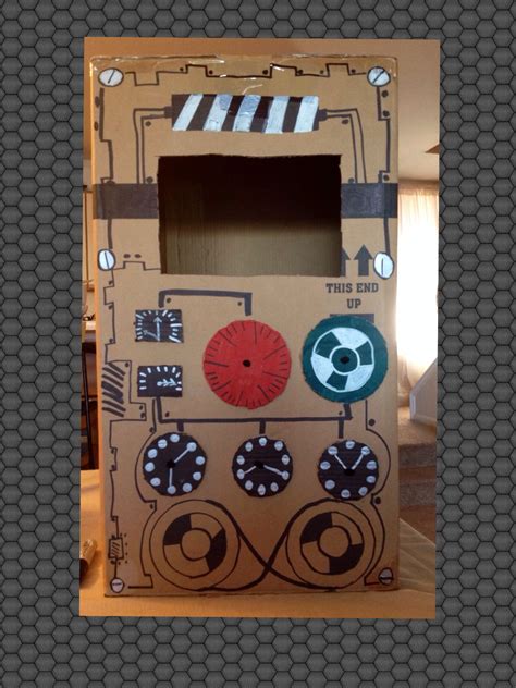 DIY Cardboard Robot, I enjoyed making this robot for our son! He loves ...