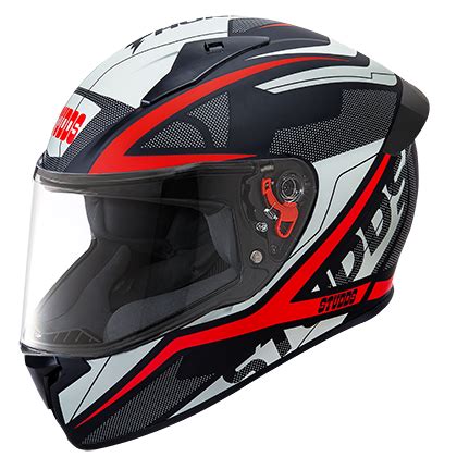 STUDDS THUNDER BLUETOOTH HELMET – MATT BLACK RED - Arihant Helmets