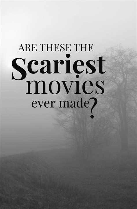 The 10 Scariest Movies Ever, According to Me | Creepy movies, Scary ...