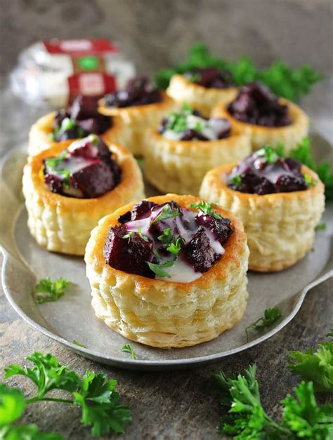 Easy French Goat Cheese Puff Pastry Stacks (Recipe)
