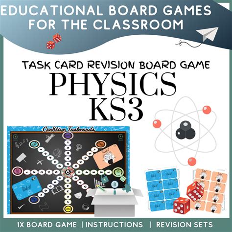 Cre8tive Resources - Physics Revision Board Game