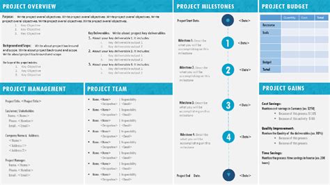 Project Charter Template & Examples in Excel, Word, PPT, PDF