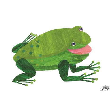 Shop Brown Bear Green Frog Character Art by Eric Carle - Multi-color - On Sale - Free Shipping ...