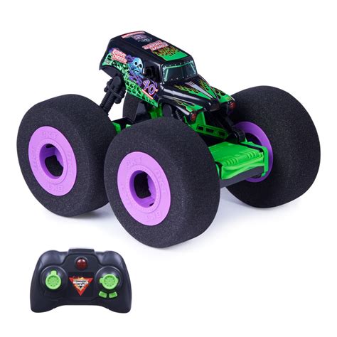 Monster Jam Ramp Champ with Grave Digger Remote-Control Monster Truck ...