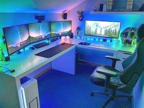 TRAE WON The Best Gaming Setup Of Week 3 | Video game rooms, Video game room design, Game room ...