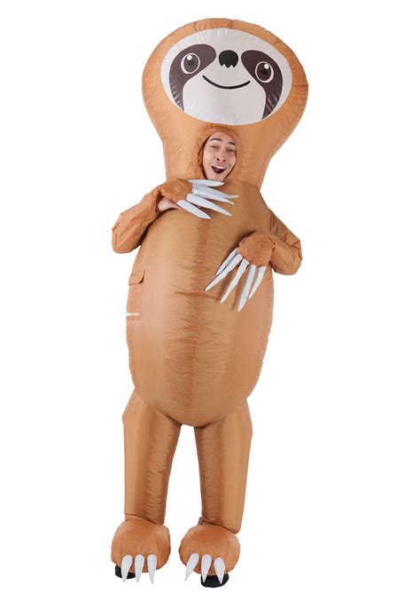 Funny Adult Inflatable Sloth Costume