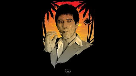 HD wallpaper: Scarface, 1983, Tony Montana, Al Pacino, background ...