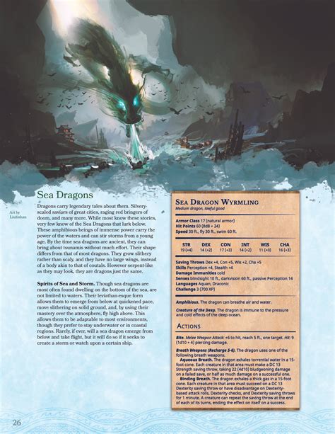 Guide to the Abyssal Depths - A Massive Aquatic Supplement for DnD 5e ...