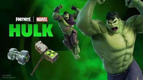 Hulk Smashes His Way Onto the Fortnite Item Shop | Marvel