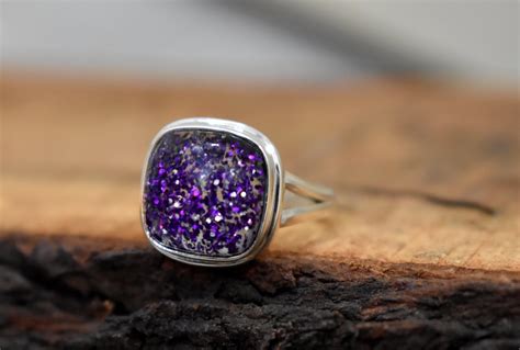 Purple Opal Ring 925 Solid Sterling Silver Ring Opal - Etsy