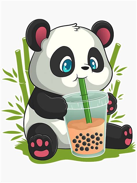 "Kawaii Cute Anime Panda Otaku Japanese" Sticker for Sale by BundlerVq | Redbubble