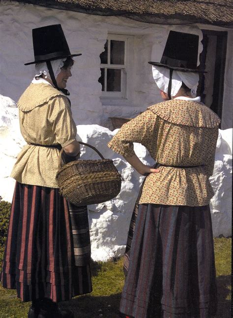 FolkCostume&Embroidery: Costume of Ynys Mon, or Anglesey, and North Cymru or Wales | Traditional ...