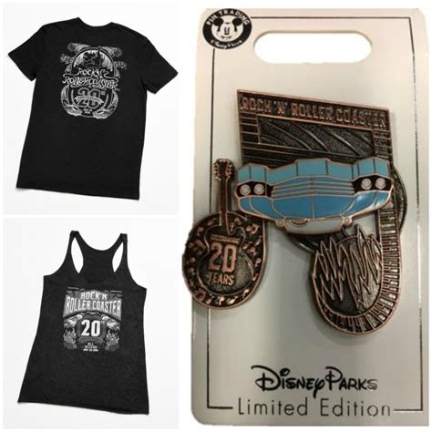 Rock ‘N’ Roller Coaster Celebrates 20th Anniversary with New Merchandise