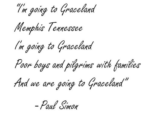 Meaning of “Graceland” by Paul Simon - Song Meanings and Facts