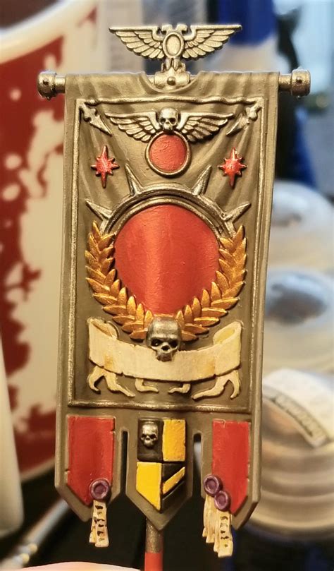 Primaris Ancient Banner WIP : r/Warhammer40k