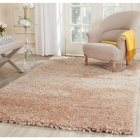 Safavieh Popcorn Shag Beige 6 ft. x 9 ft. Area Rug-SG267B-6 - The Home Depot