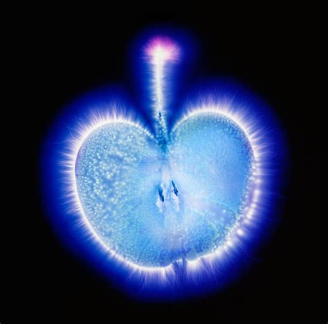 Kirlian Photography: Apple | Kirlian photography, History of ...