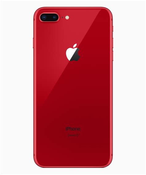 Apple introduces iPhone 8 and iPhone 8 Plus (PRODUCT)RED Special Edition - Apple