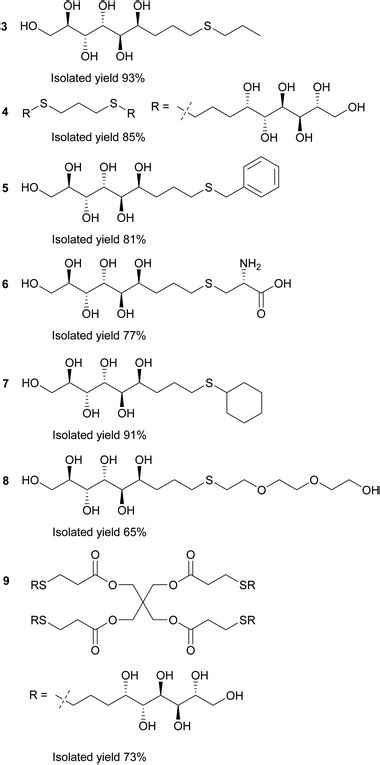 Improved synthesis and application of conjugation-amenable polyols from d -mannose - RSC ...