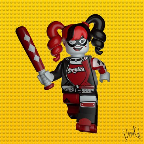 ArtStation - Lego Harley Quinn from The Lego Batman Movie.