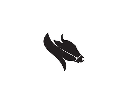 Cow head logo template vector 563914 Vector Art at Vecteezy