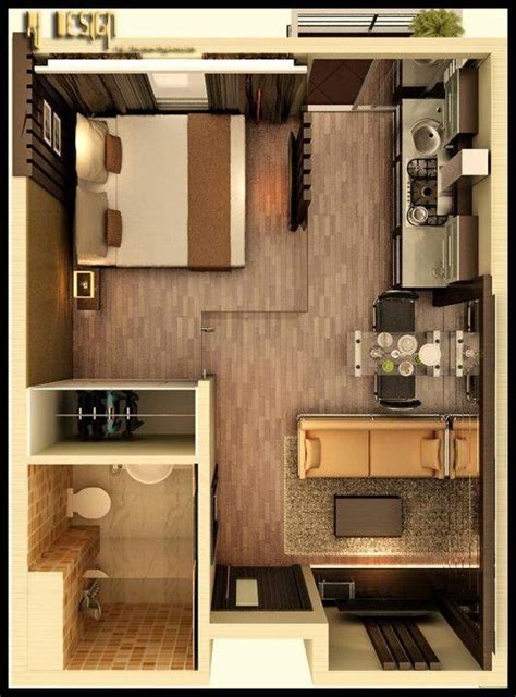 20+ Narrow Studio Apartment Layout – The Urban Decor