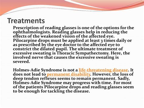 PPT - Holmes-Adie Syndrome (Adie’s Pupil): An overview of symptoms ...