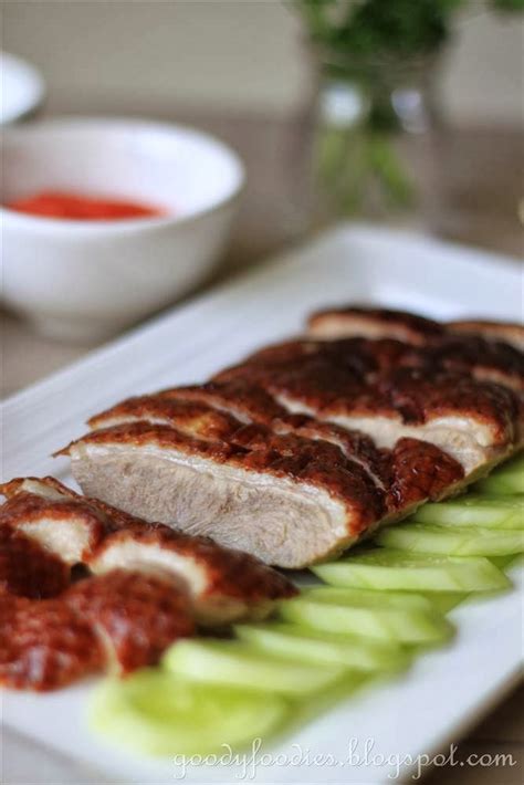 GoodyFoodies: Recipe: Crispy-skin Chinese Roast Duck 烤鸭