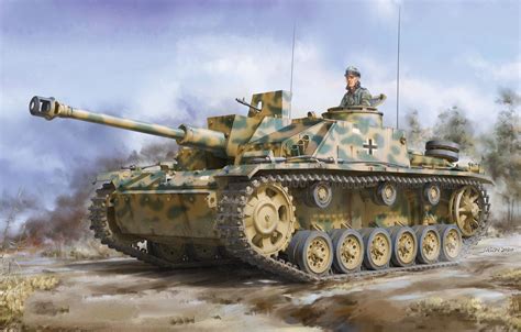 Wallpaper Germany, jason, sau, the Wehrmacht, Tank fighter, German self-propelled artillery ...