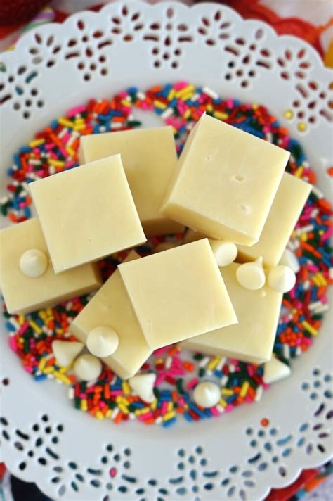 White Chocolate Fudge – Mildly Meandering