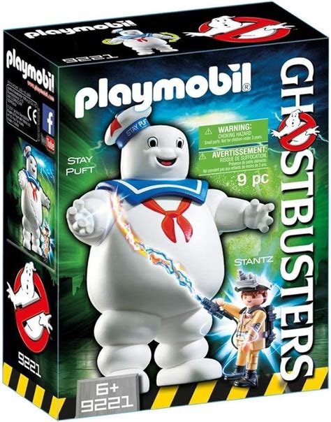 Playmobil Ghostbusters 9221 Stay Puft Marshmallow Man for Children Ages ...