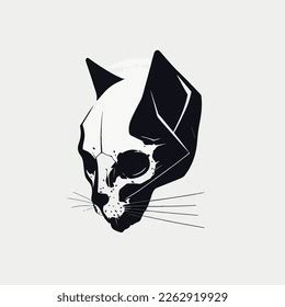 Cat Logo Design Vector Set Illustration Stock Vector (Royalty Free ...