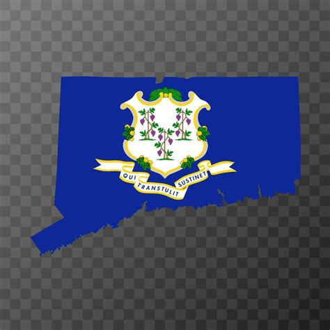 Connecticut state flag. Vector illustration. 13430829 Vector Art at ...