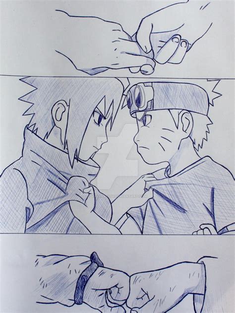 Naruto and Sasuke sketch by ViivaVanity on DeviantArt