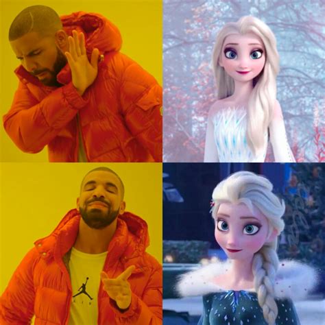 Elsa Hair No Yes | Frozen | Know Your Meme