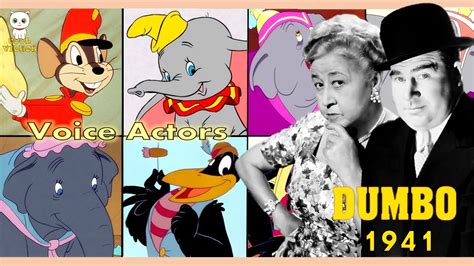 Voice Actors - Dumbo 1941 - YouTube