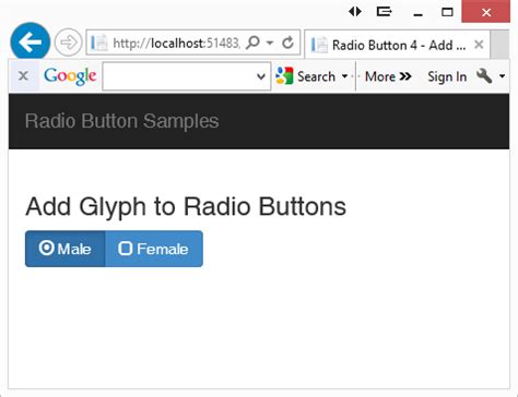 Paul Sheriff's Blog for the Real World - Creating Radio Buttons using Bootstrap and MVC