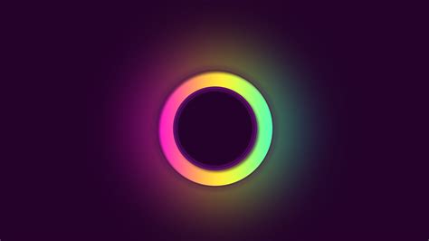 Glowing Circle Abstract 4k Wallpaper,HD Abstract Wallpapers,4k Wallpapers,Images,Backgrounds ...