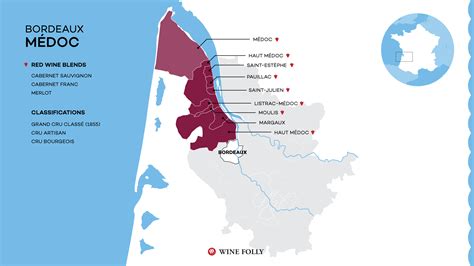 Left Bank Médoc | Bordeaux Wine Regions | Wine Folly