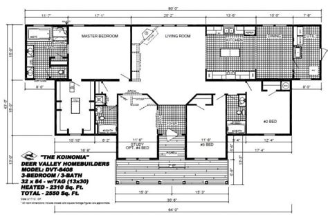 Deer Valley Modular Home Floor Plans - floorplans.click