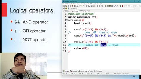 #cpp How to Use Logical Operator in C++ - YouTube