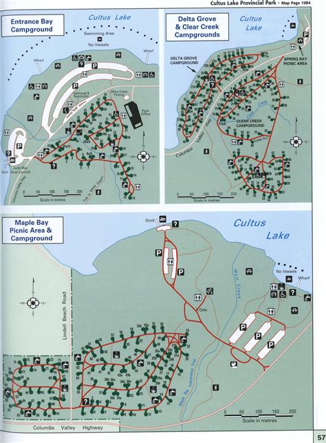 Cultus Lake Campground Map