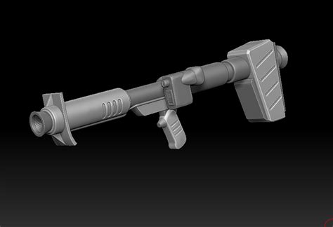 gundam weapons - zbrush