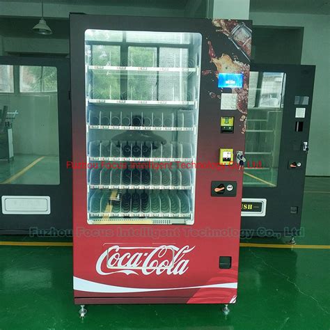 Big Water Vending Machine with Refrigerator Supports Qr Code Payment Popular in Office Buildings ...